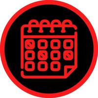 Calendar Creative Icon Design vector