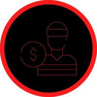 Theft Creative Icon Design vector