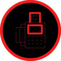 Card Machine Creative Icon Design vector