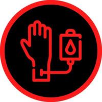Transfusion Creative Icon Design vector