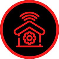 Home Automation Creative Icon Design vector