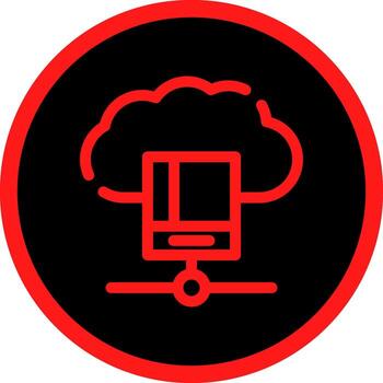 estudiar base de datos creativo icono diseño vector