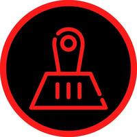 Garbage Picker Creative Icon Design vector