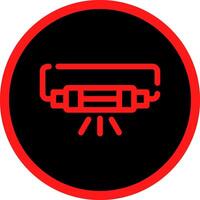 Fluorescent Creative Icon Design vector