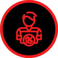 Contactless Delivery Creative Icon Design vector