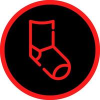 Sock Creative Icon Design vector