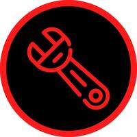 Wrench Creative Icon Design vector