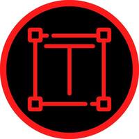 Text Box Creative Icon Design vector