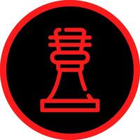 Chess Game Creative Icon Design vector