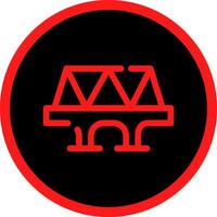 Bridge Creative Icon Design vector