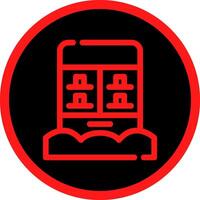 Vending Machine Creative Icon Design vector