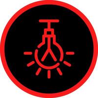 Lightbulb Creative Icon Design vector