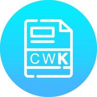 CWK Creative Icon Design vector