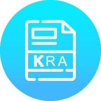 KRA Creative Icon Design vector