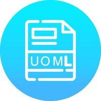 UOML Creative Icon Design vector