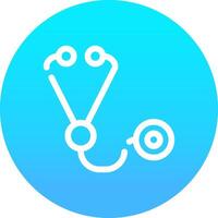 Stethoscope Creative Icon Design vector