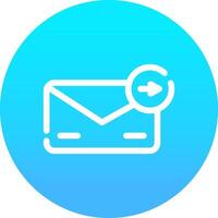 Forward Creative Icon Design vector