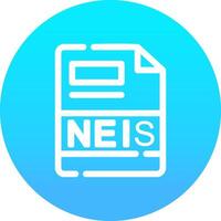 NEIS Creative Icon Design vector