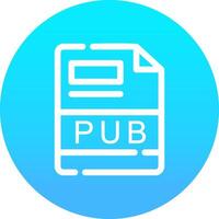 PUB Creative Icon Design vector