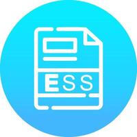 ESS Creative Icon Design vector