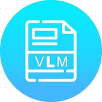 VLM Creative Icon Design vector