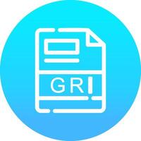 GRI Creative Icon Design vector