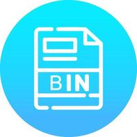 BIN Creative Icon Design vector