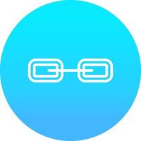 Link Creative Icon Design vector