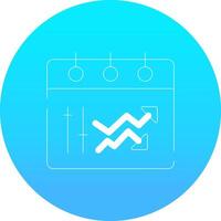 Business Data Creative Icon Design vector