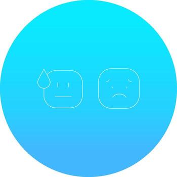 básico emoción creativo icono diseño vector