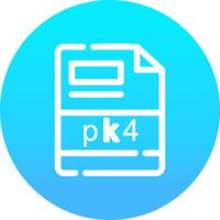 pk4 Creative Icon Design vector