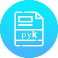 pyk Creative Icon Design vector