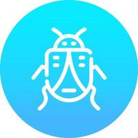 Bug Creative Icon Design vector