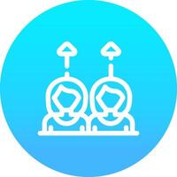 Same Approach Creative Icon Design vector