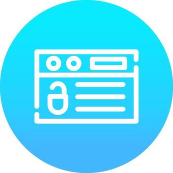 abierto fuente creativo icono diseño vector