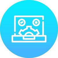 QA Testing Creative Icon Design vector