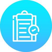 Quality Control Creative Icon Design vector