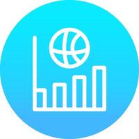 Chart Creative Icon Design vector