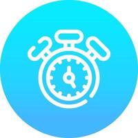 Stopwatch Creative Icon Design vector