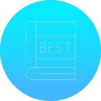 Best Seller Creative Icon Design vector