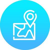 Location Creative Icon Design vector