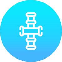 Pipeline Creative Icon Design vector
