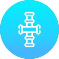 Pipeline Creative Icon Design vector