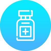 diseño de icono creativo de medicamentos vector