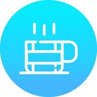 Coffee Mug Creative Icon Design vector