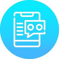 Video Call Creative Icon Design vector