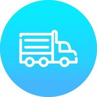 Truck Creative Icon Design vector