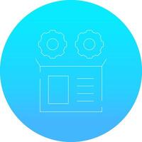 Procedure Package Creative Icon Design vector