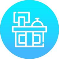 Reception Creative Icon Design vector