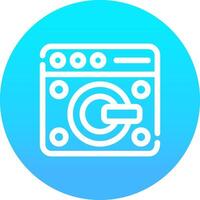 Laundry Creative Icon Design vector